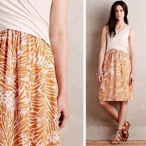 NWT Anthropologie Amadi Lola Dress Midi XS